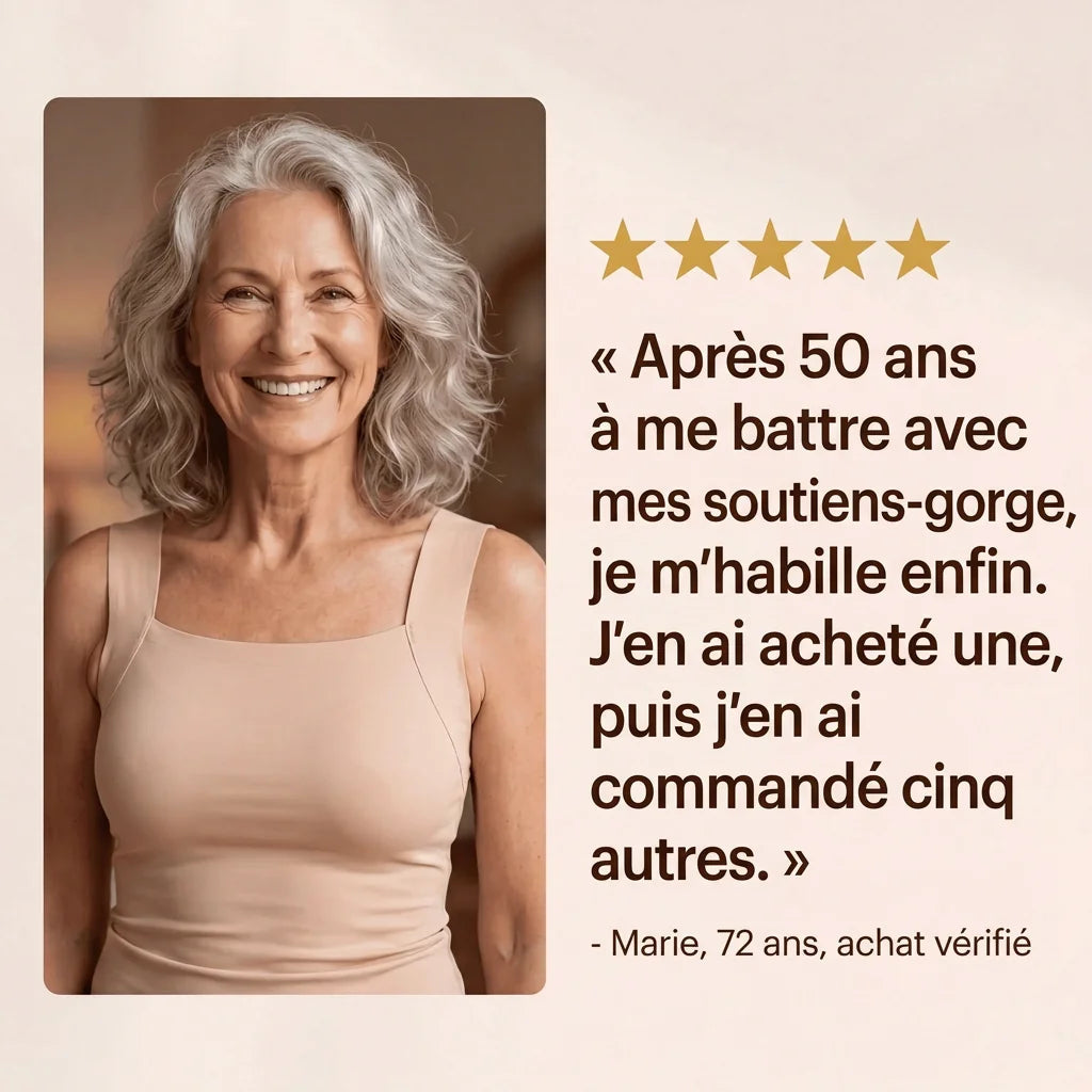 Camisole Sculptante à soutien-gorge intégré Nosenia